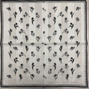 Nina Ricci Floral Print Vintage handkerchief cotton